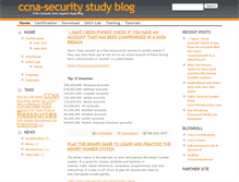 Tablet Screenshot of ccna-security.net